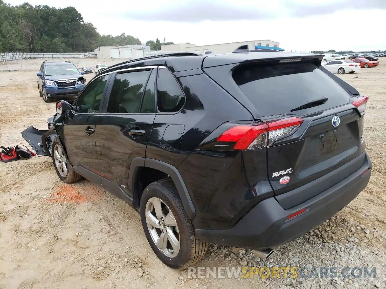 3 Photograph of a damaged car 2T3B6RFV3MW016953 TOYOTA RAV4 2021