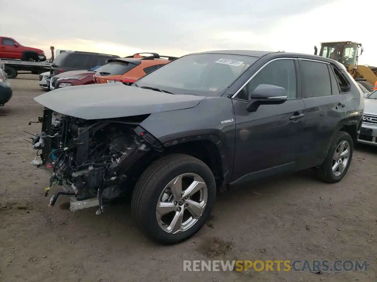 2 Фотография поврежденного автомобиля 2T3B6RFV3MW023238 TOYOTA RAV4 2021