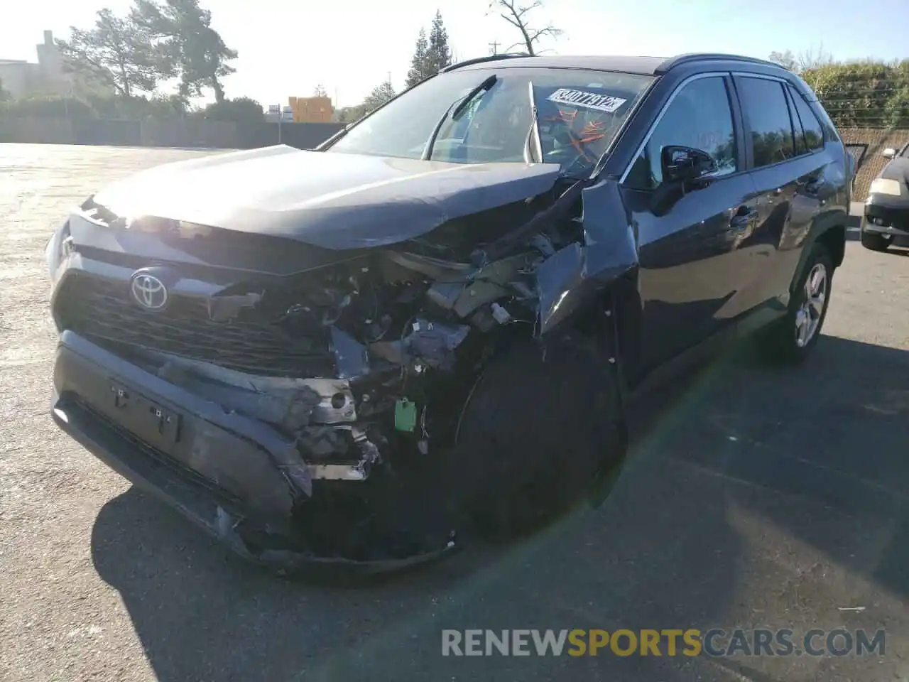 2 Photograph of a damaged car 2T3B6RFV3MW023370 TOYOTA RAV4 2021