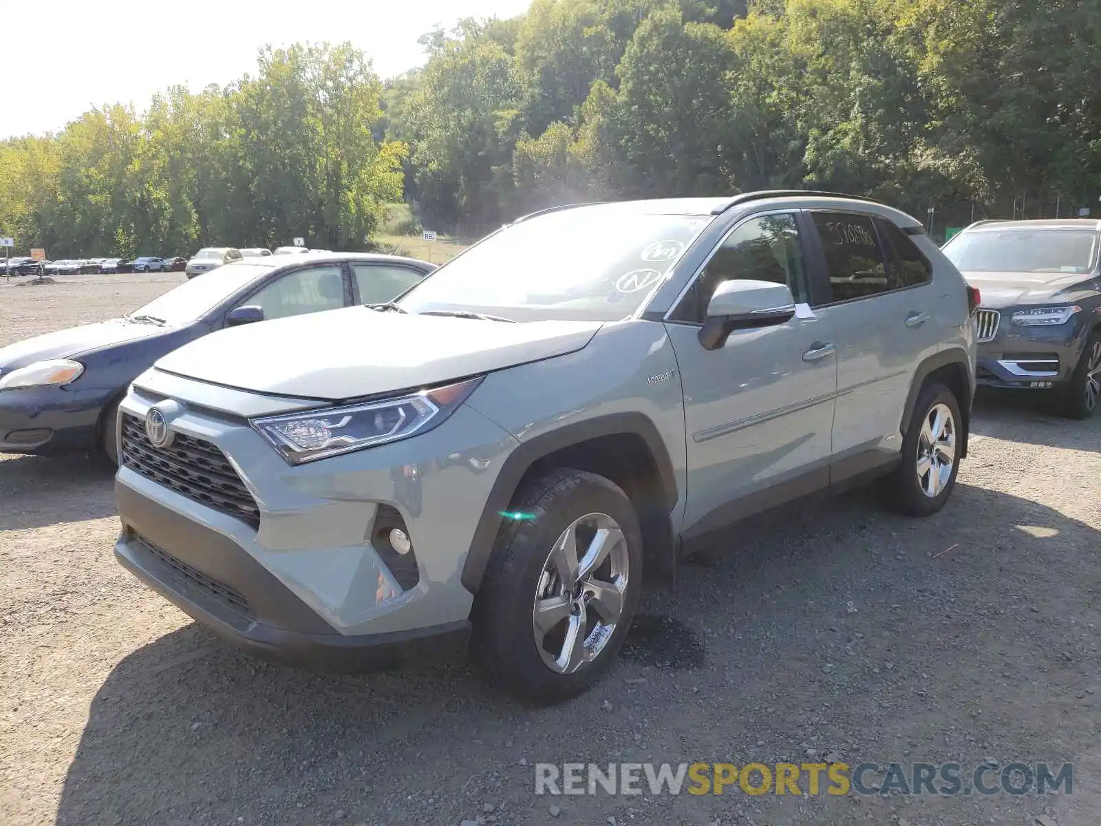 2 Photograph of a damaged car 2T3B6RFV3MW023546 TOYOTA RAV4 2021