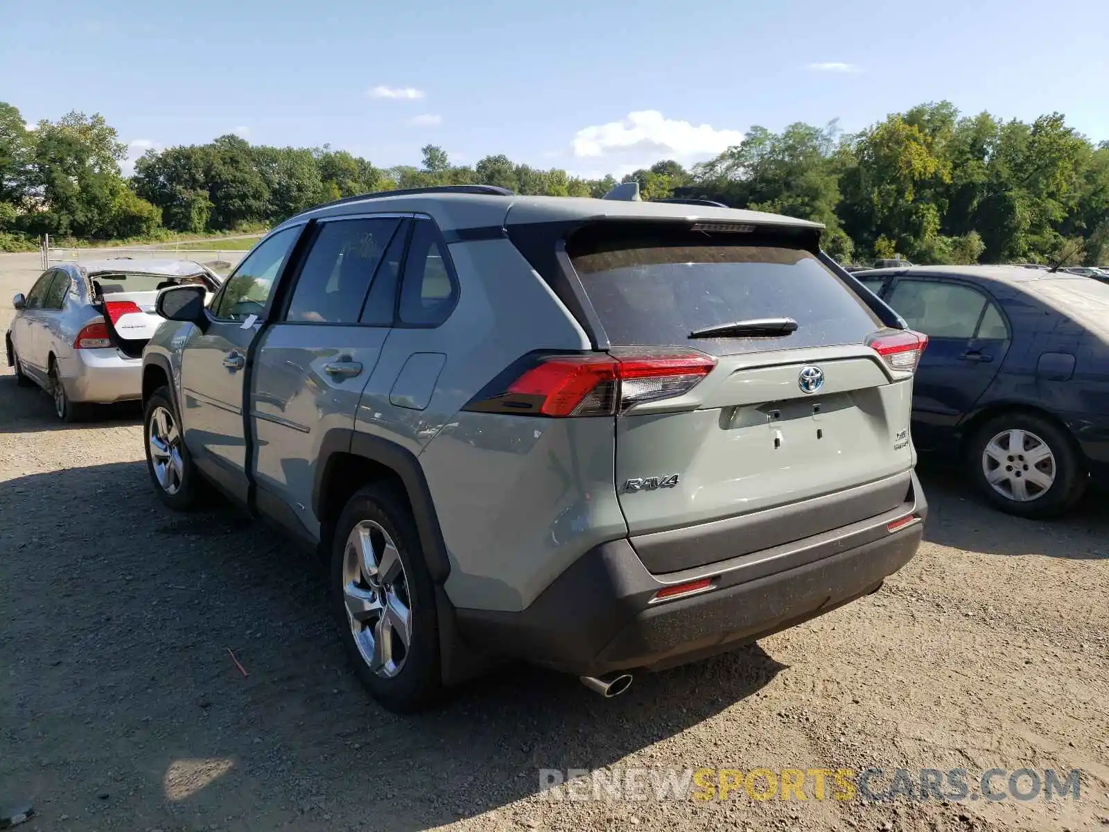 3 Photograph of a damaged car 2T3B6RFV3MW023546 TOYOTA RAV4 2021