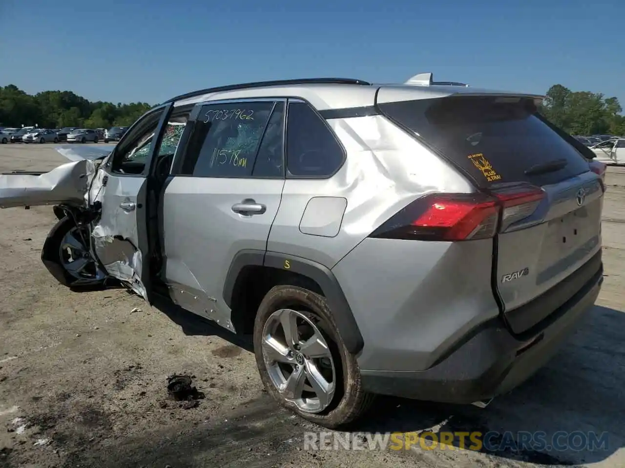 3 Photograph of a damaged car 2T3B6RFV3MW029282 TOYOTA RAV4 2021