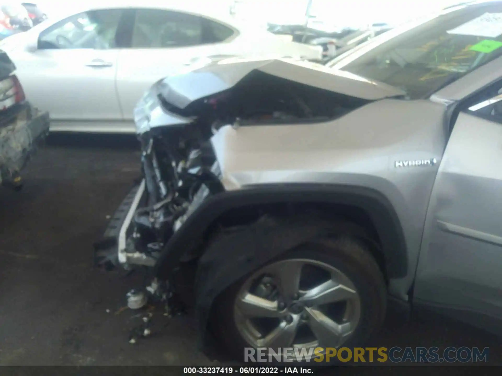 6 Photograph of a damaged car 2T3B6RFV4MW023653 TOYOTA RAV4 2021