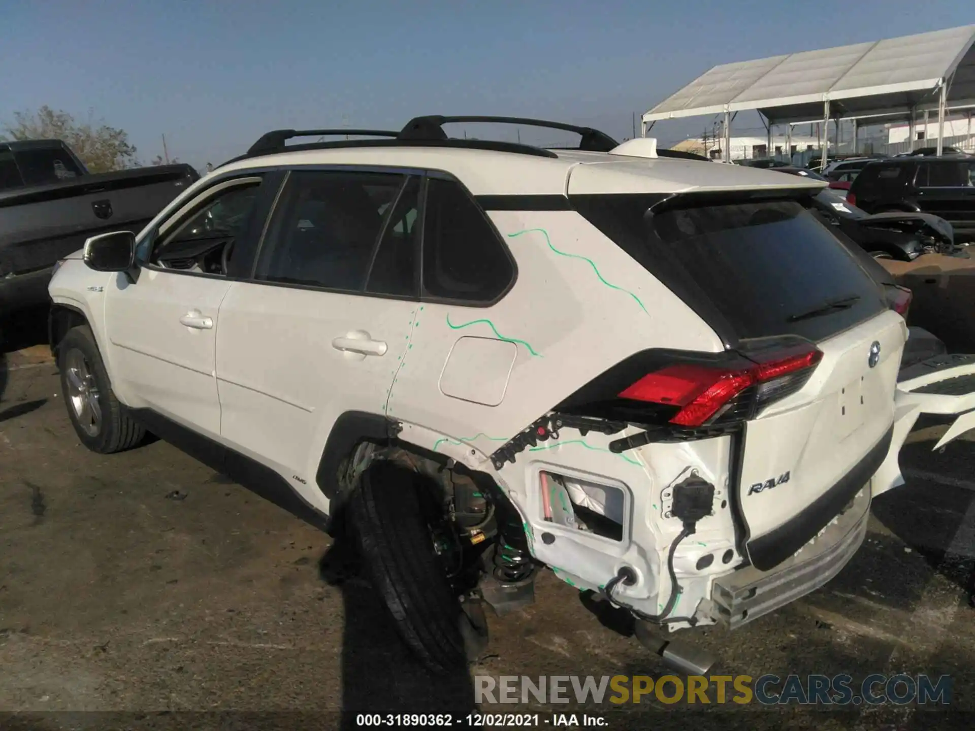 3 Photograph of a damaged car 2T3B6RFV4MW024060 TOYOTA RAV4 2021