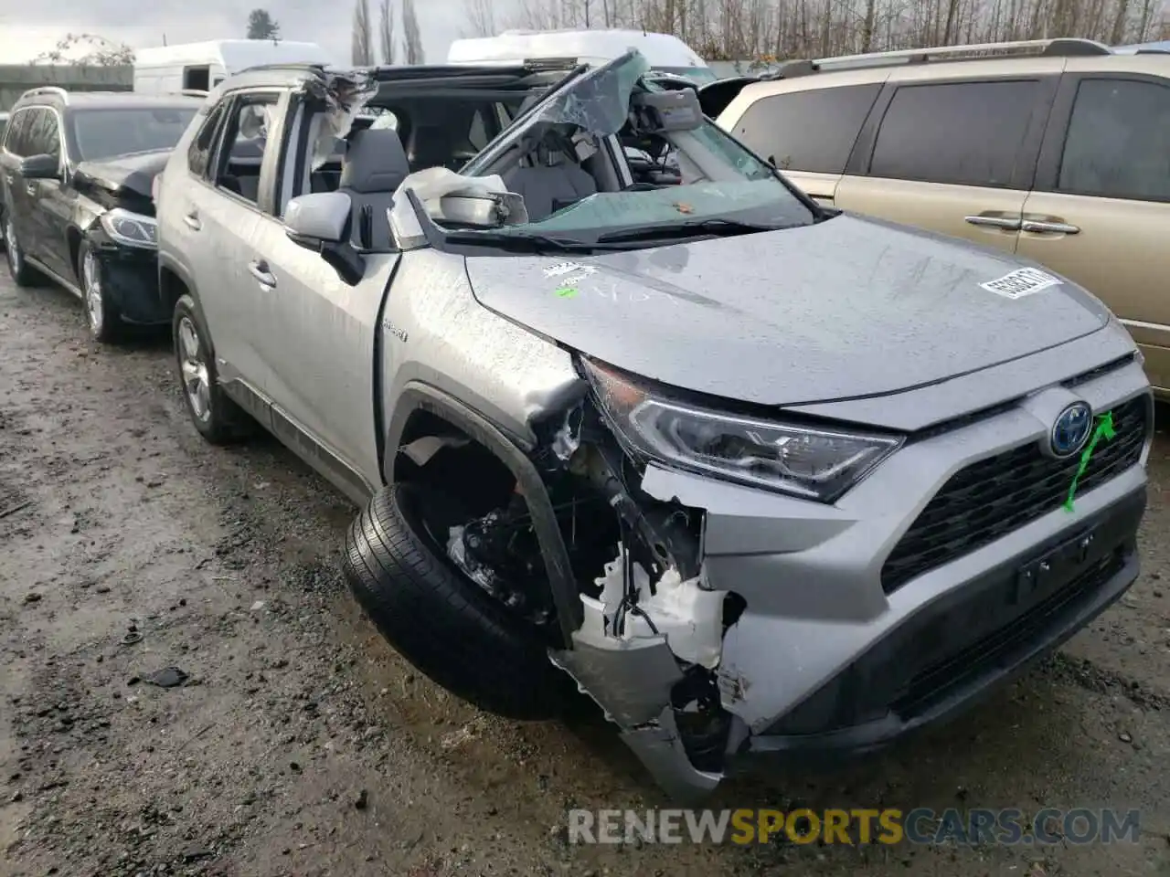 1 Фотография поврежденного автомобиля 2T3B6RFV5MW007218 TOYOTA RAV4 2021