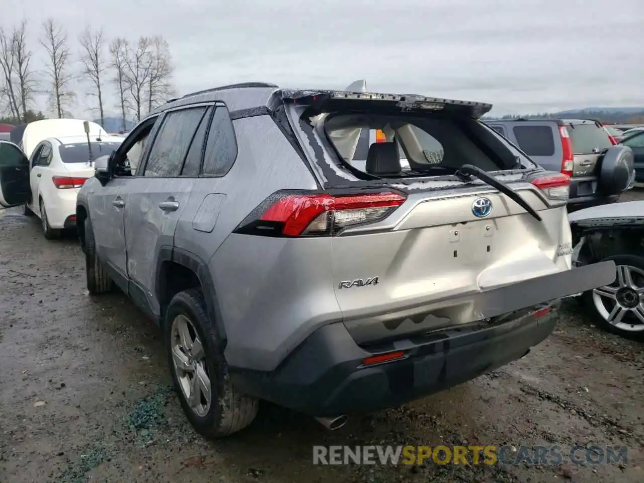 3 Фотография поврежденного автомобиля 2T3B6RFV5MW007218 TOYOTA RAV4 2021