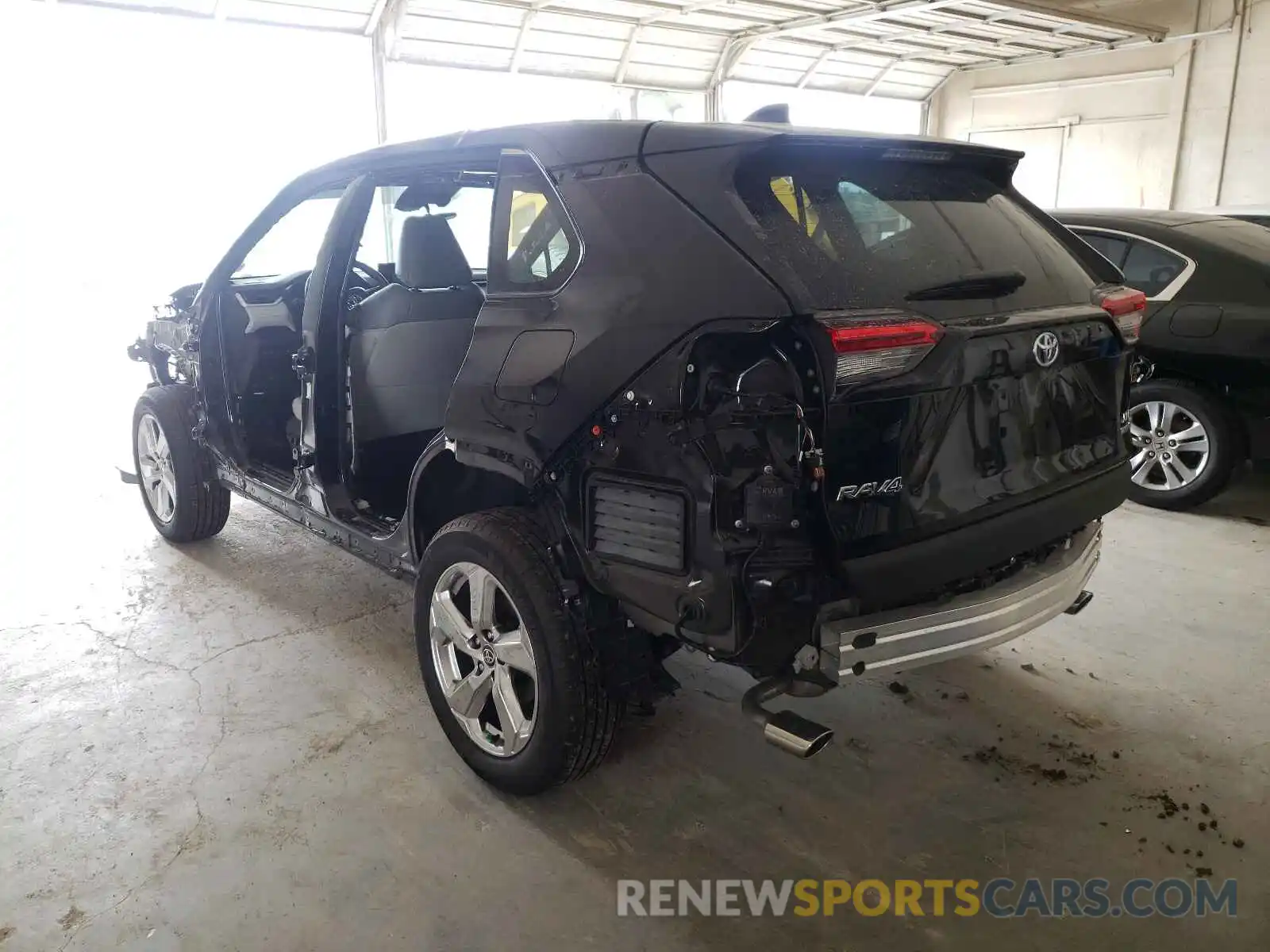 3 Photograph of a damaged car 2T3B6RFV5MW021443 TOYOTA RAV4 2021