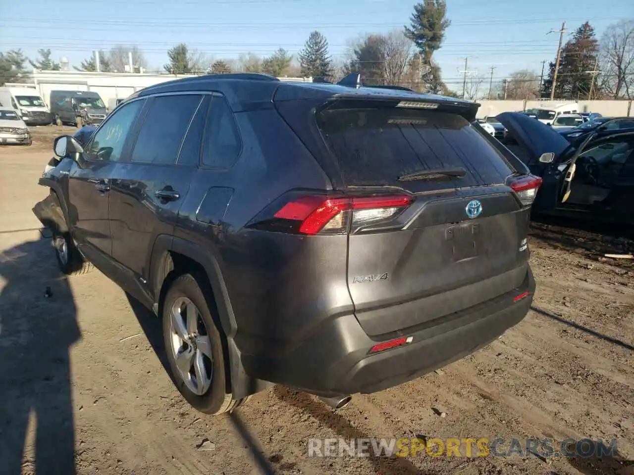 3 Photograph of a damaged car 2T3B6RFV6MW018972 TOYOTA RAV4 2021