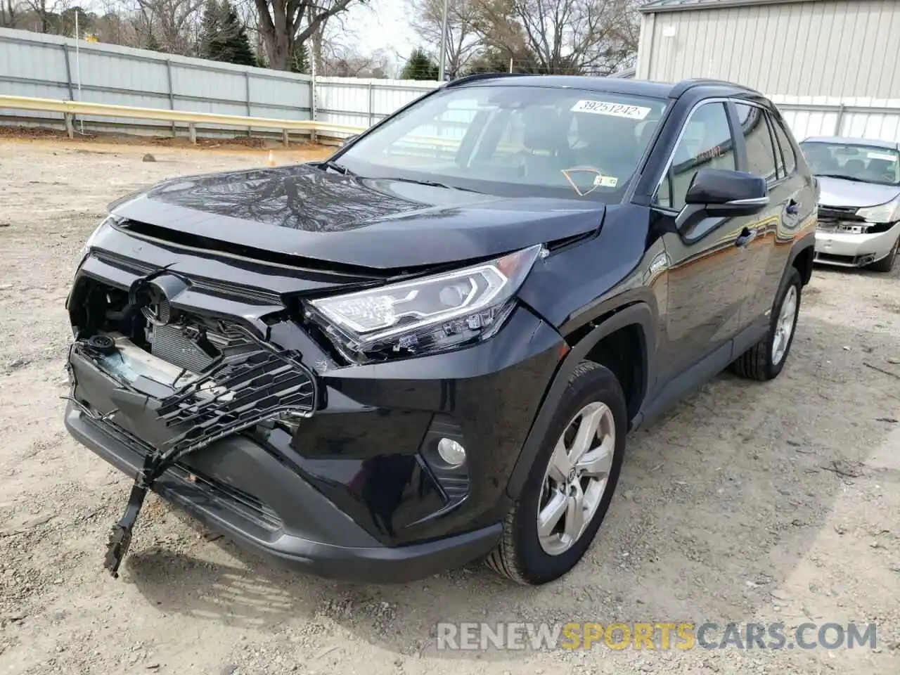 2 Photograph of a damaged car 2T3B6RFV6MW020334 TOYOTA RAV4 2021