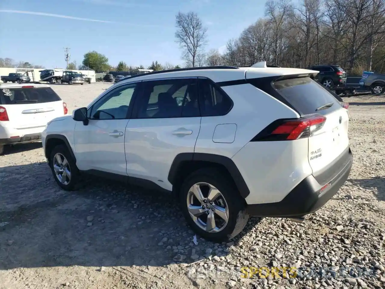 2 Photograph of a damaged car 2T3B6RFV6MW023718 TOYOTA RAV4 2021