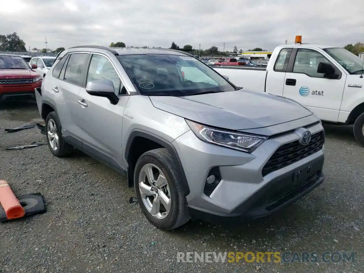 1 Фотография поврежденного автомобиля 2T3B6RFV7MW022559 TOYOTA RAV4 2021