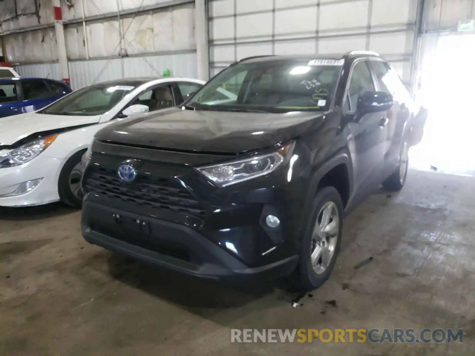 2 Photograph of a damaged car 2T3B6RFV9MW012762 TOYOTA RAV4 2021