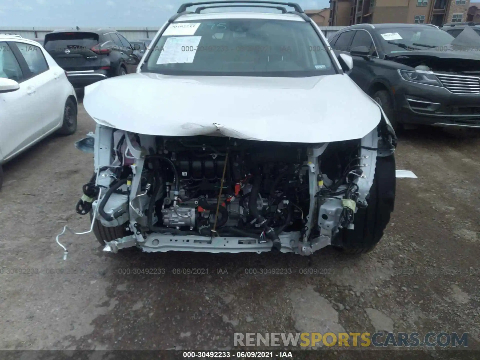 6 Photograph of a damaged car 2T3B6RFVXMW018683 TOYOTA RAV4 2021