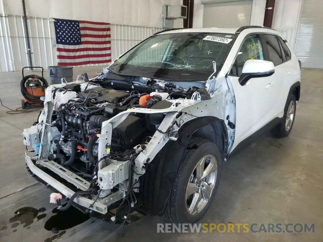 2 Photograph of a damaged car 2T3B6RFVXMW029151 TOYOTA RAV4 2021