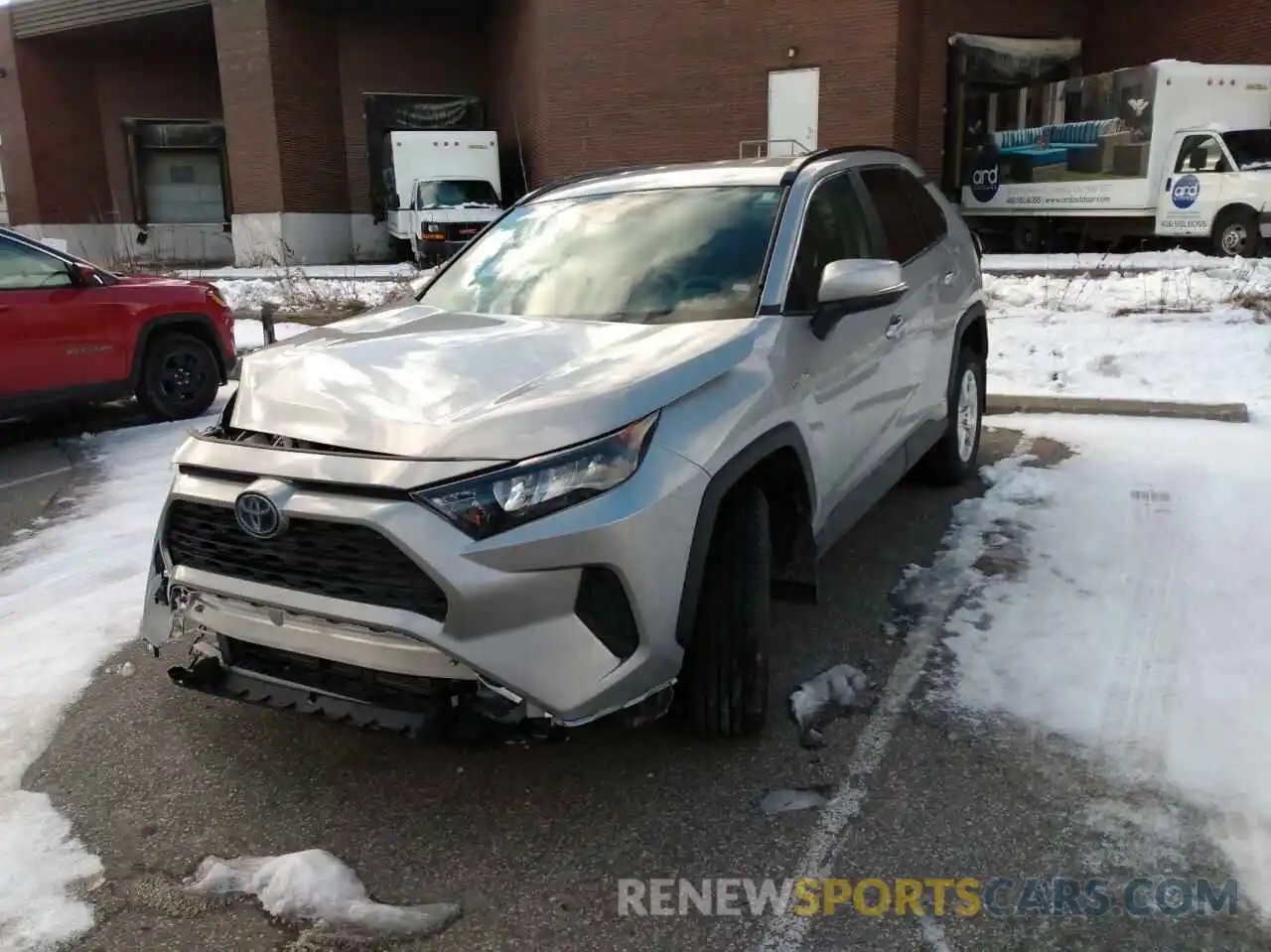 2 Photograph of a damaged car 2T3BWRFV9MW105359 TOYOTA RAV4 2021