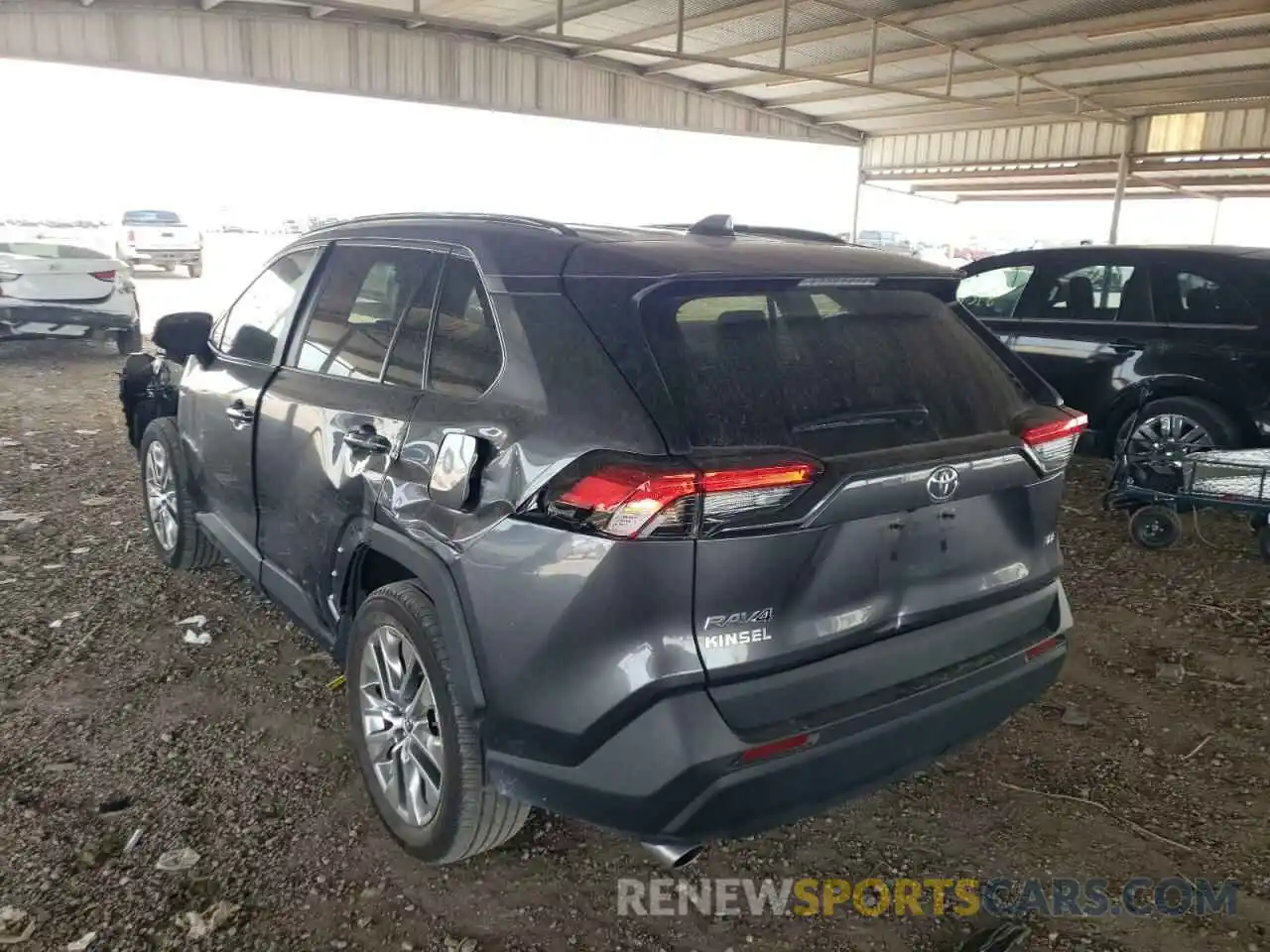 3 Photograph of a damaged car 2T3C1RFV0MC094403 TOYOTA RAV4 2021