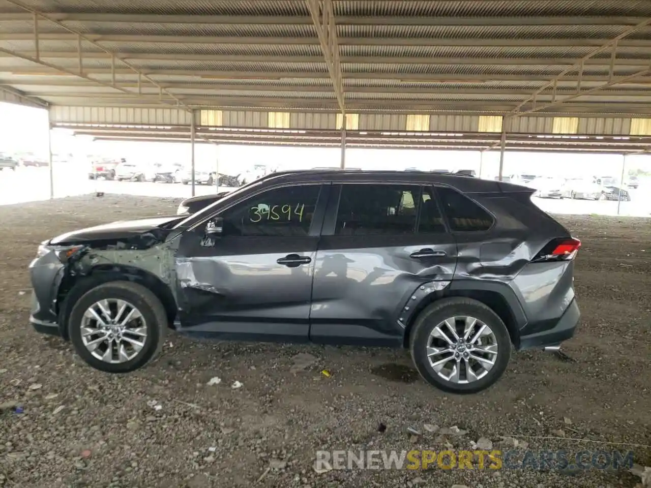 9 Photograph of a damaged car 2T3C1RFV0MC094403 TOYOTA RAV4 2021