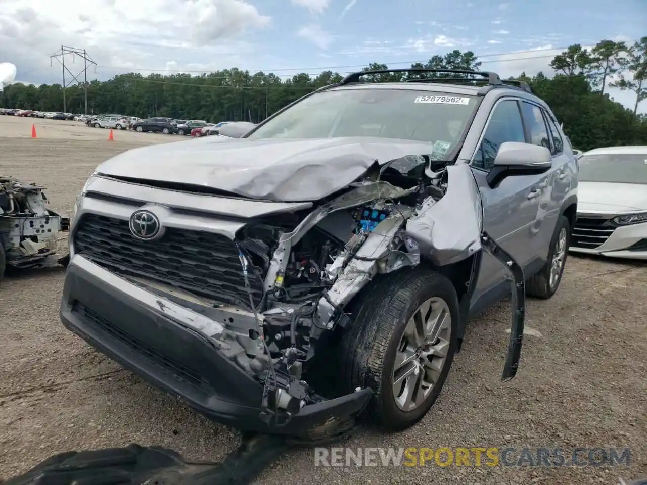 2 Photograph of a damaged car 2T3C1RFV0MC142093 TOYOTA RAV4 2021