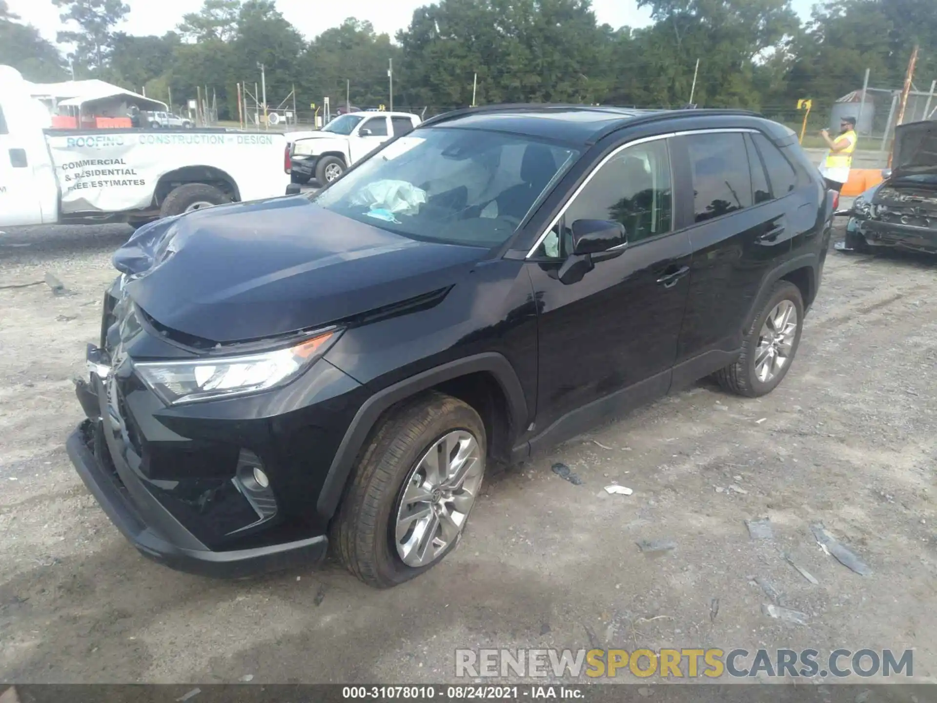 2 Photograph of a damaged car 2T3C1RFV0MC144233 TOYOTA RAV4 2021