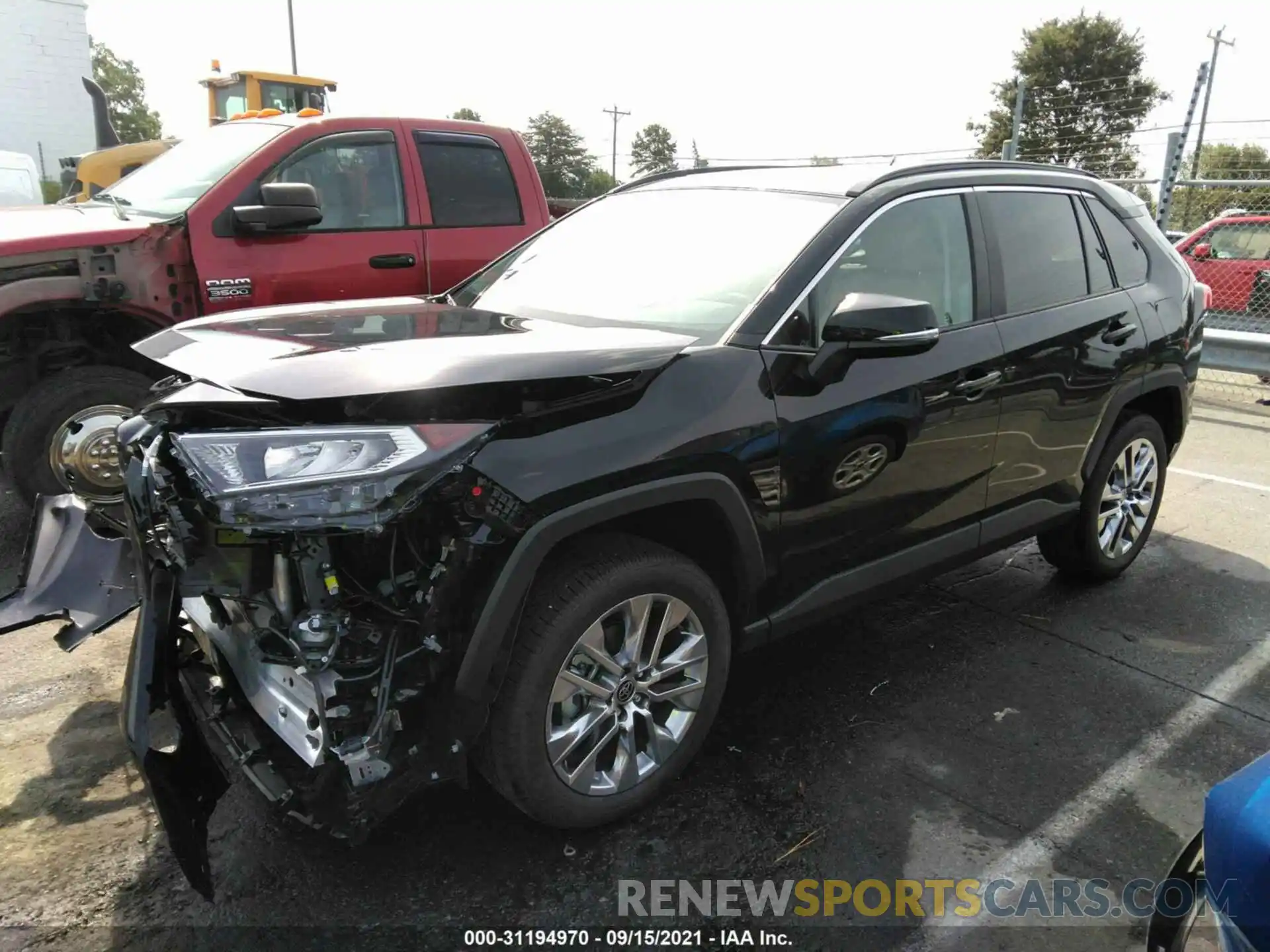 2 Photograph of a damaged car 2T3C1RFV0MC146497 TOYOTA RAV4 2021