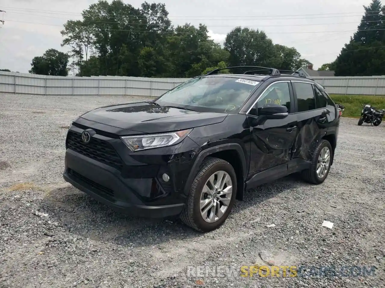 2 Photograph of a damaged car 2T3C1RFV0MC157452 TOYOTA RAV4 2021