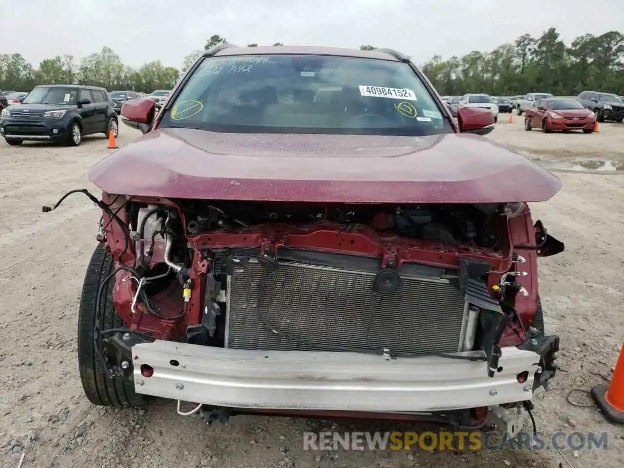 9 Photograph of a damaged car 2T3C1RFV0MW134932 TOYOTA RAV4 2021