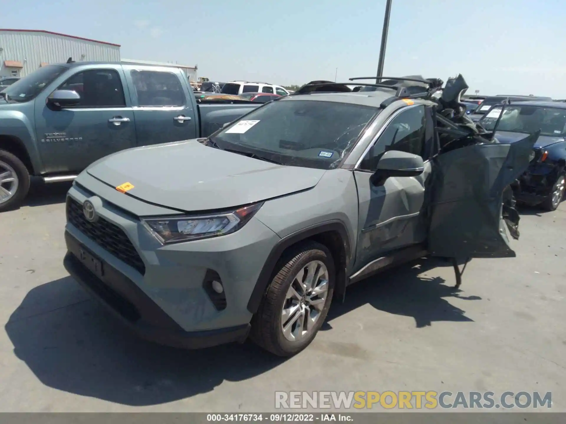 2 Photograph of a damaged car 2T3C1RFV0MW153626 TOYOTA RAV4 2021