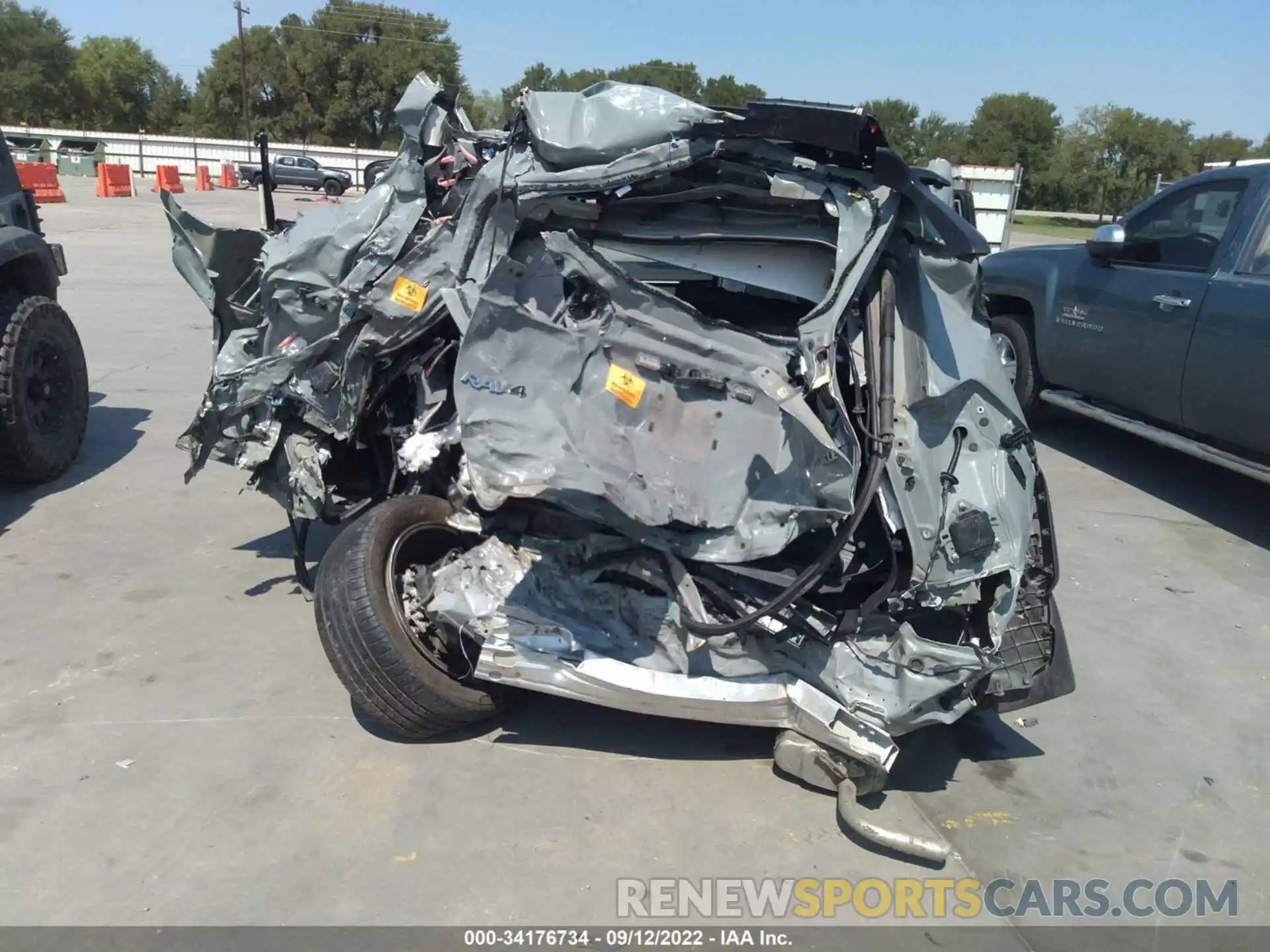 6 Photograph of a damaged car 2T3C1RFV0MW153626 TOYOTA RAV4 2021