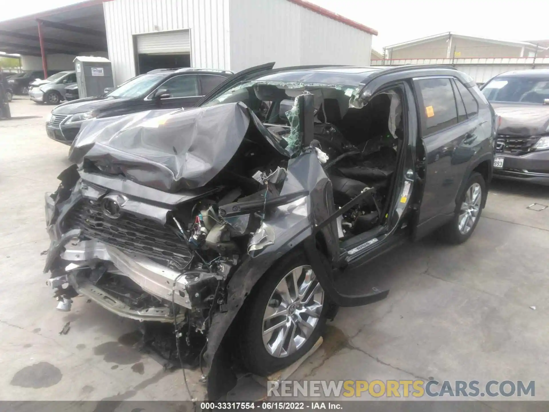 6 Photograph of a damaged car 2T3C1RFV0MW155005 TOYOTA RAV4 2021