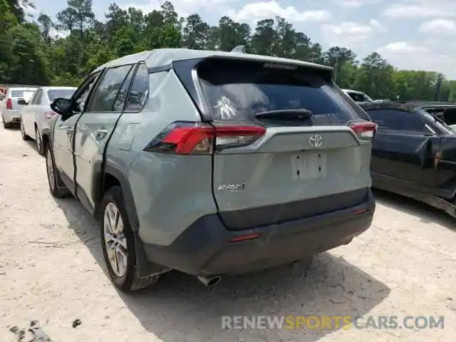 3 Photograph of a damaged car 2T3C1RFV0MW155733 TOYOTA RAV4 2021