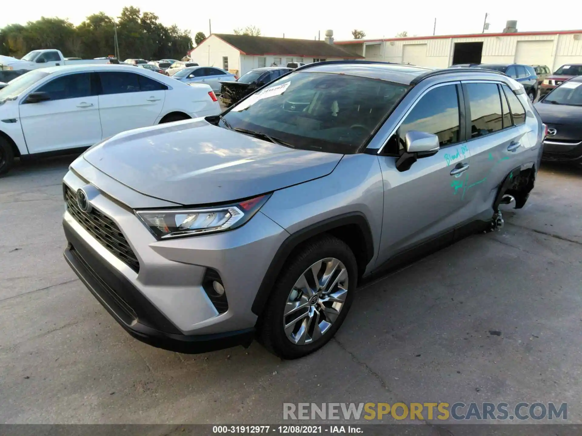 2 Photograph of a damaged car 2T3C1RFV0MW159863 TOYOTA RAV4 2021