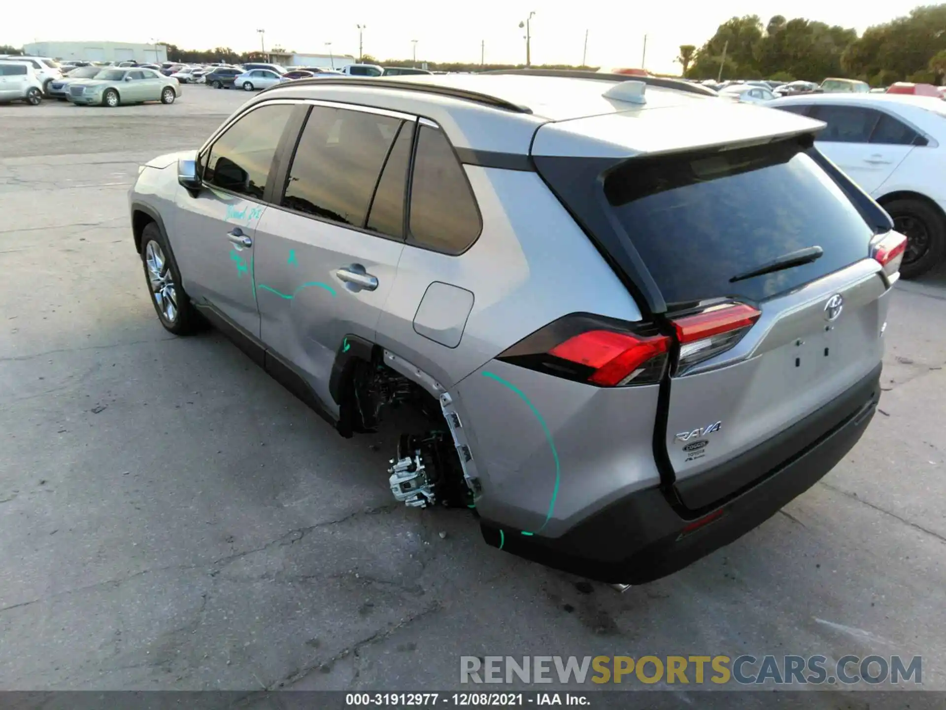 3 Photograph of a damaged car 2T3C1RFV0MW159863 TOYOTA RAV4 2021