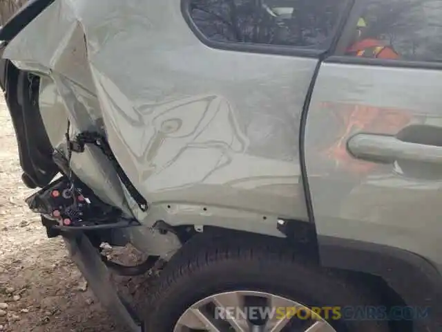 9 Photograph of a damaged car 2T3C1RFV0MW172290 TOYOTA RAV4 2021