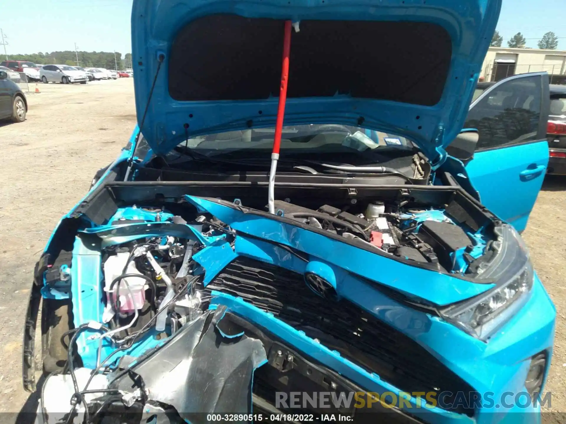 10 Photograph of a damaged car 2T3C1RFV0MW174119 TOYOTA RAV4 2021