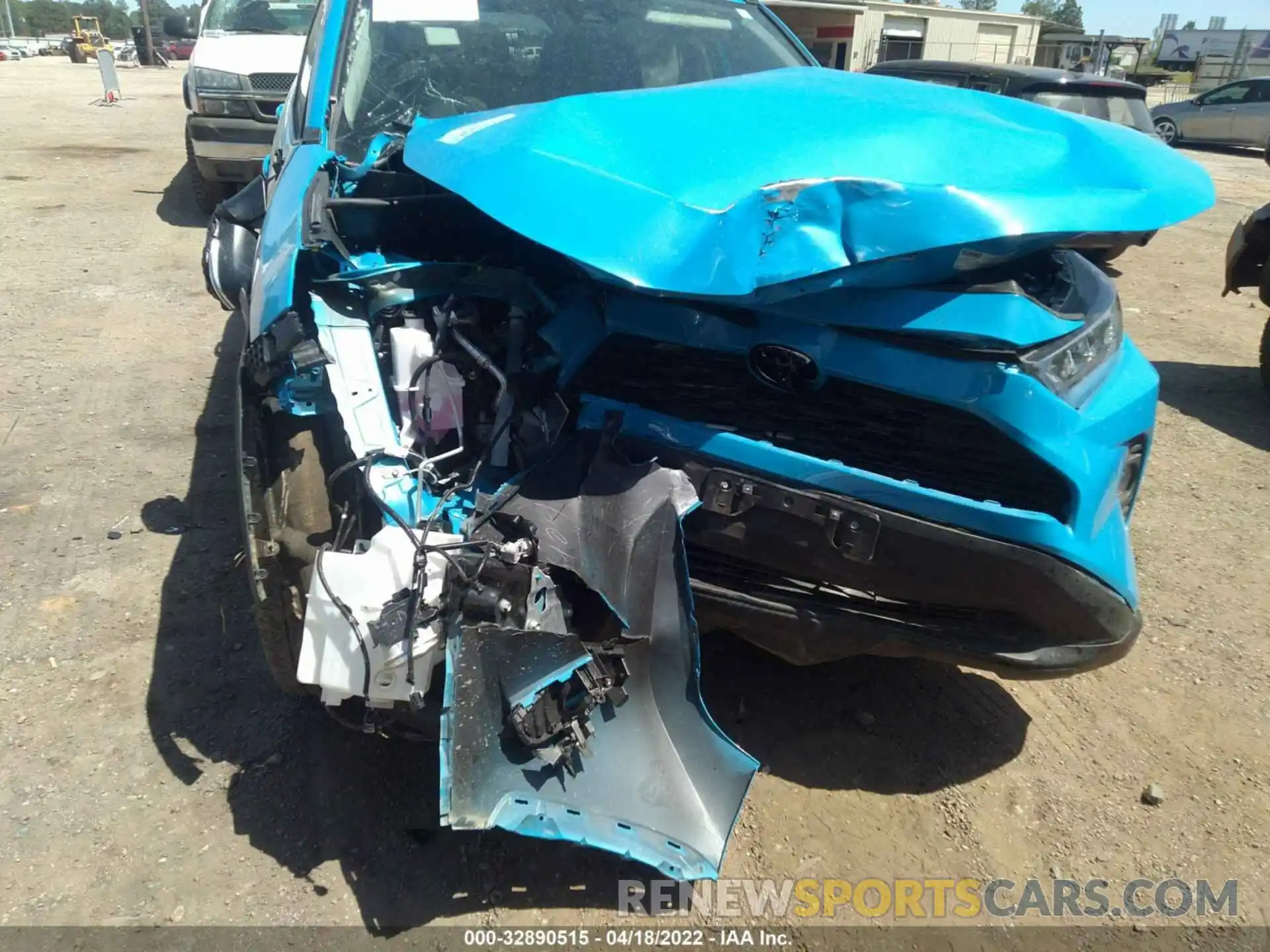 6 Photograph of a damaged car 2T3C1RFV0MW174119 TOYOTA RAV4 2021