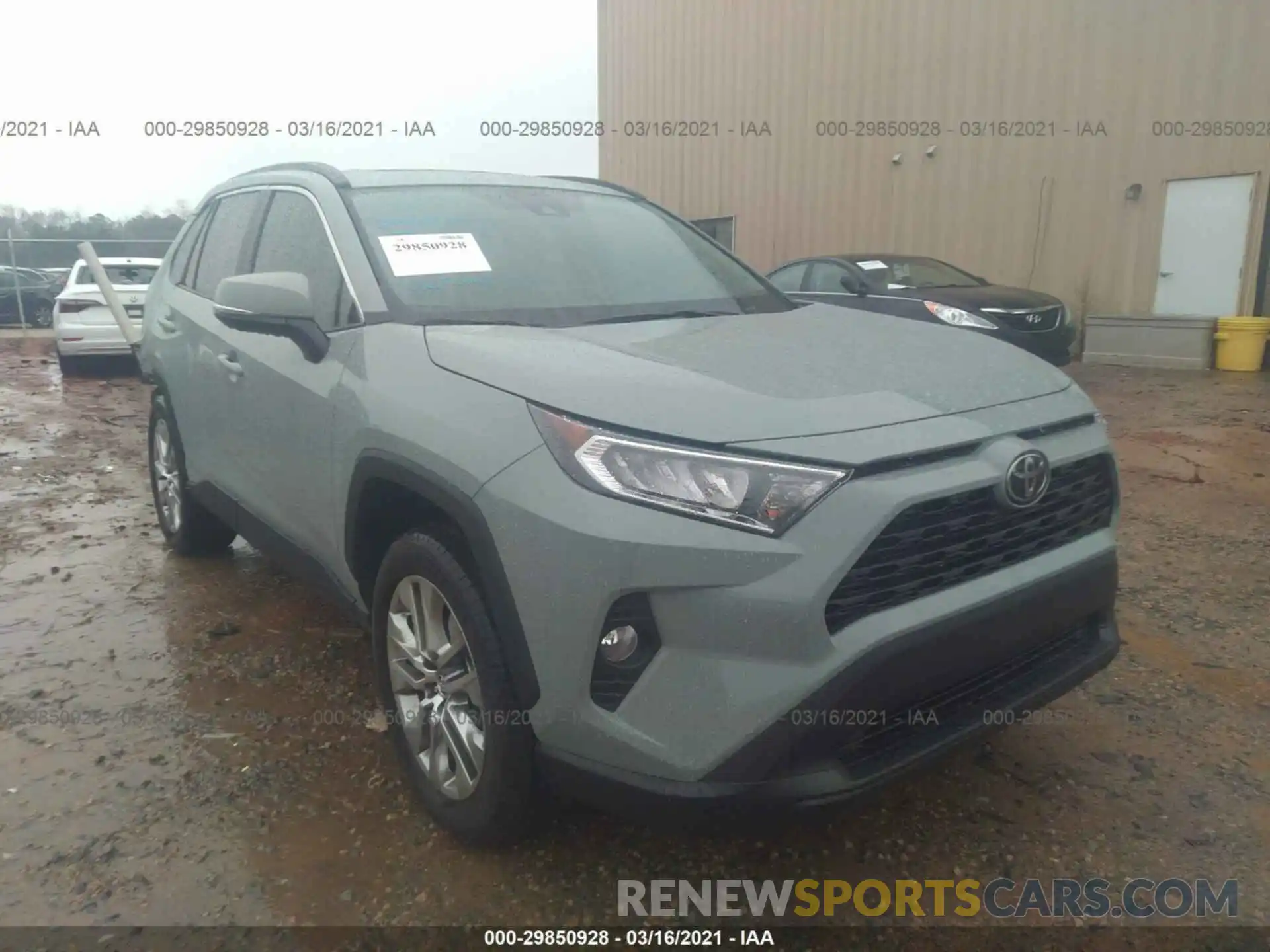 1 Фотография поврежденного автомобиля 2T3C1RFV1MC087587 TOYOTA RAV4 2021