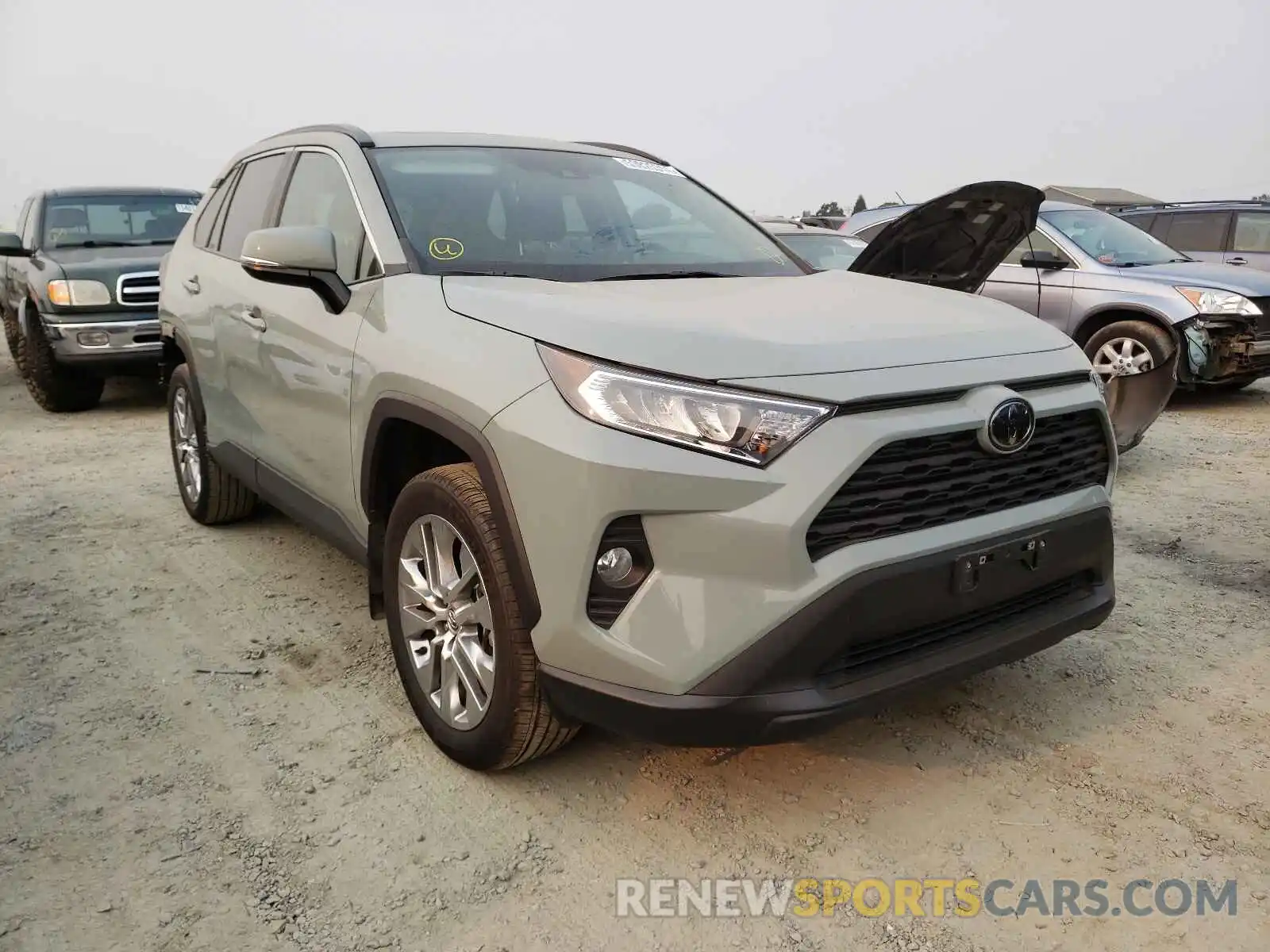 1 Фотография поврежденного автомобиля 2T3C1RFV1MC091865 TOYOTA RAV4 2021