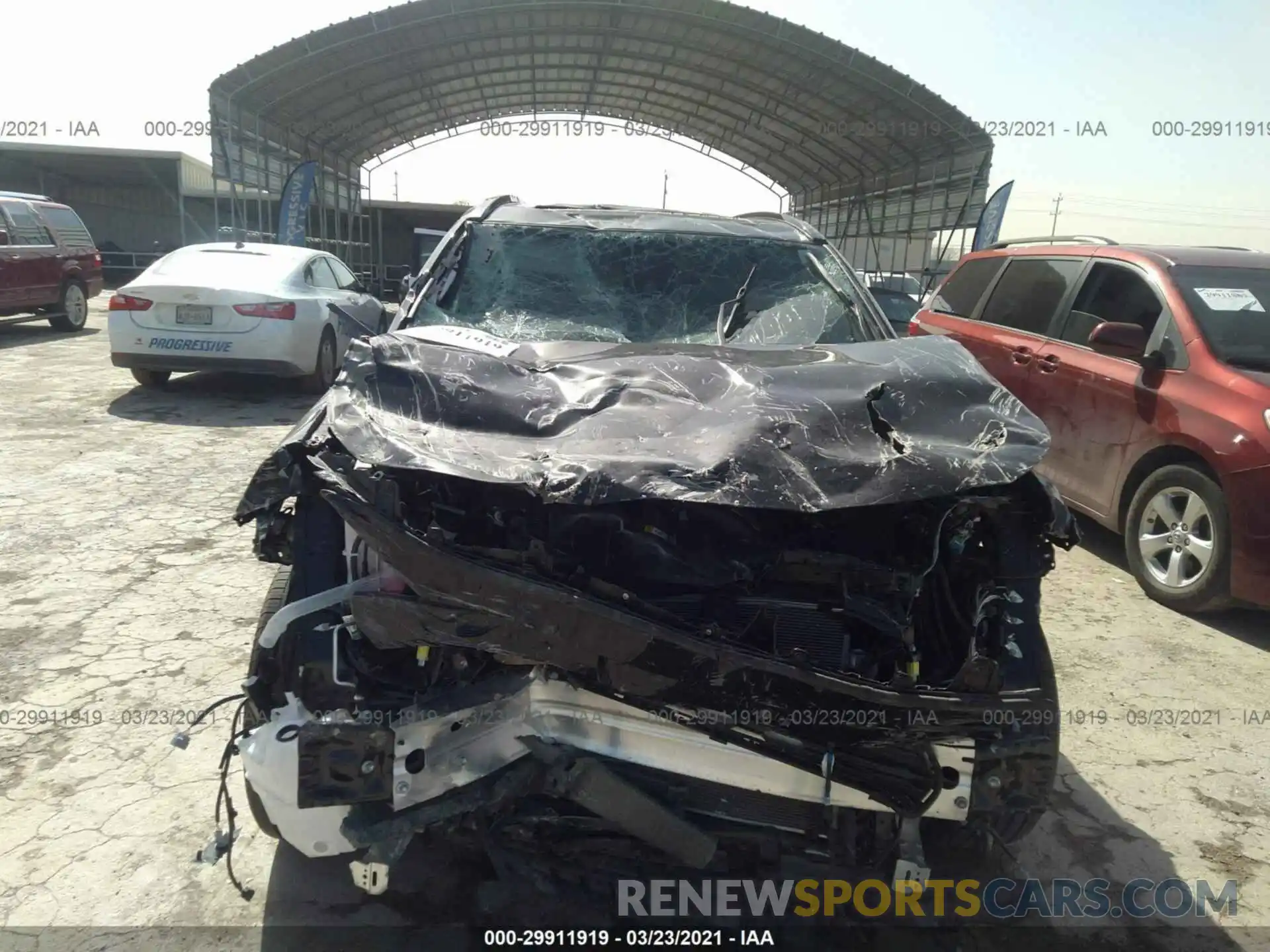 6 Photograph of a damaged car 2T3C1RFV1MC092997 TOYOTA RAV4 2021