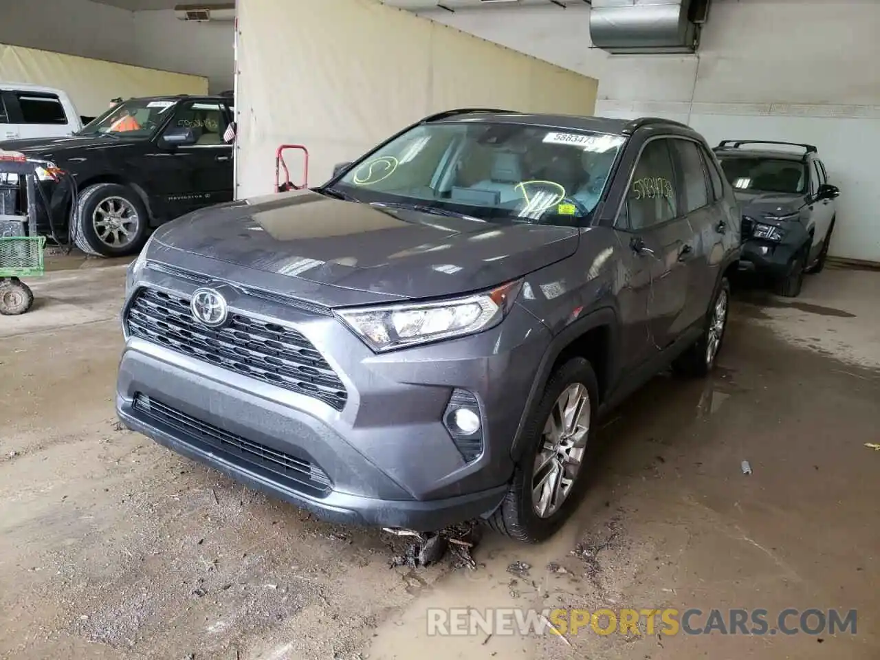 2 Photograph of a damaged car 2T3C1RFV1MC099884 TOYOTA RAV4 2021