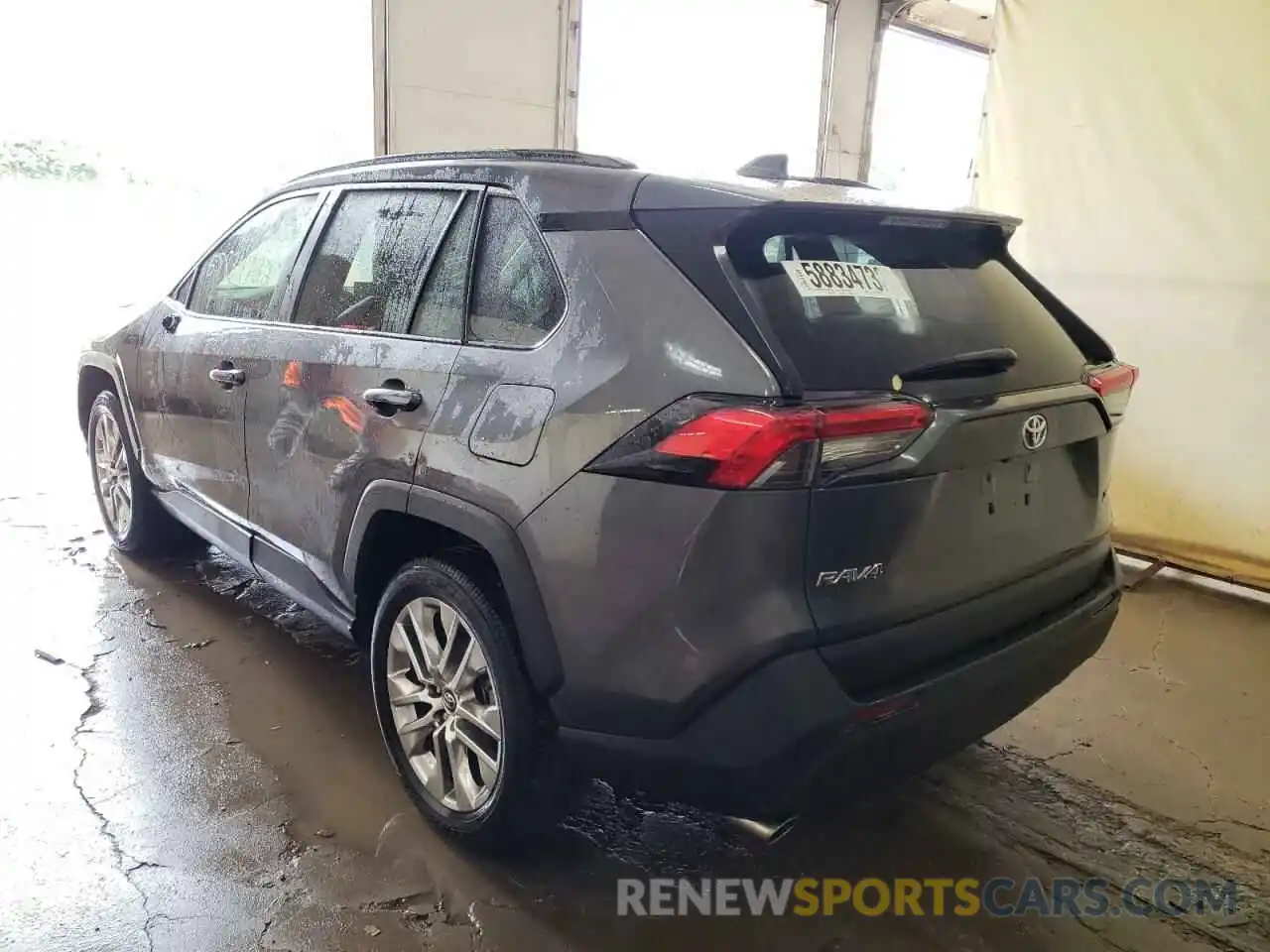 3 Photograph of a damaged car 2T3C1RFV1MC099884 TOYOTA RAV4 2021