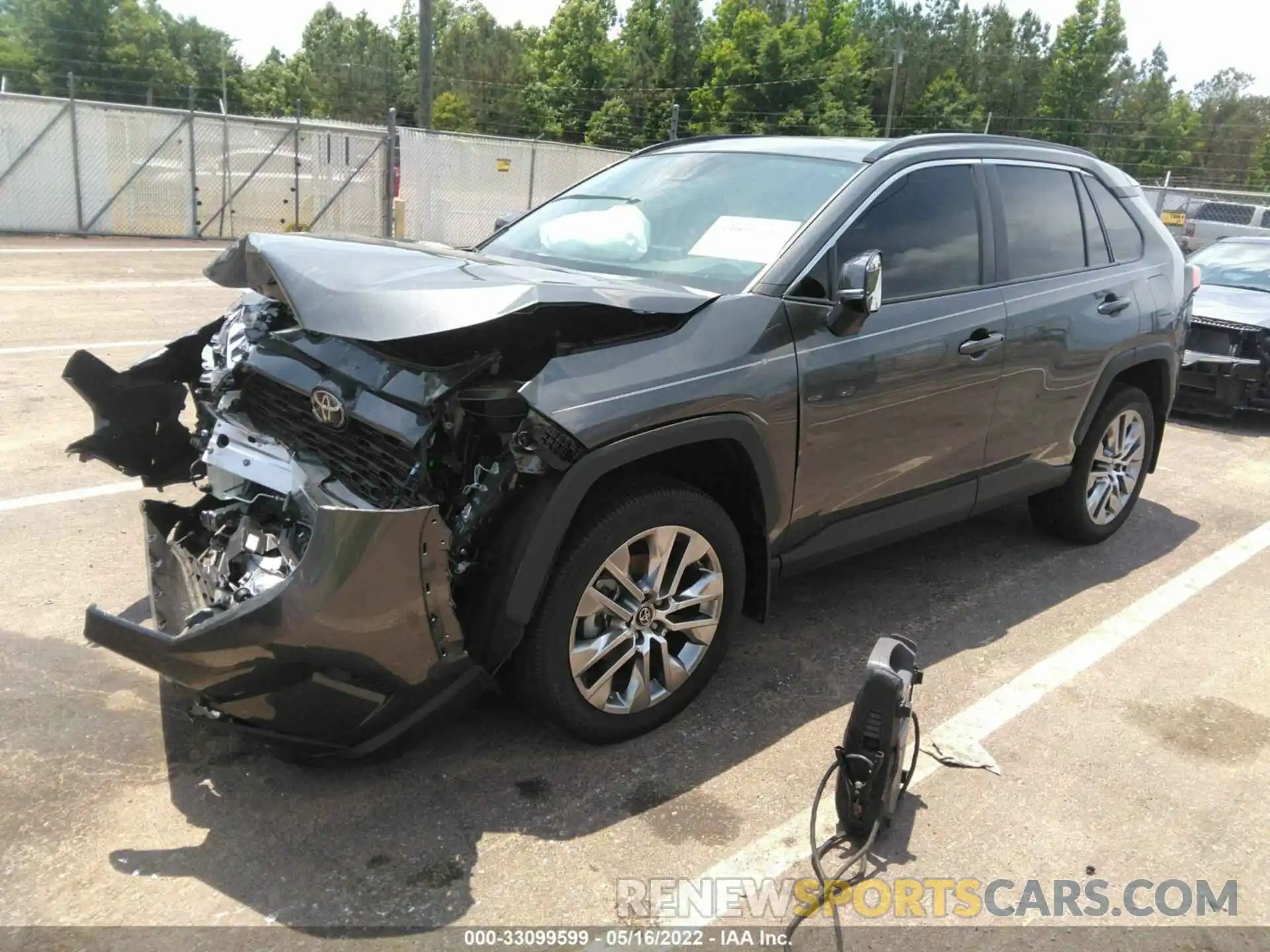 2 Photograph of a damaged car 2T3C1RFV1MC107658 TOYOTA RAV4 2021