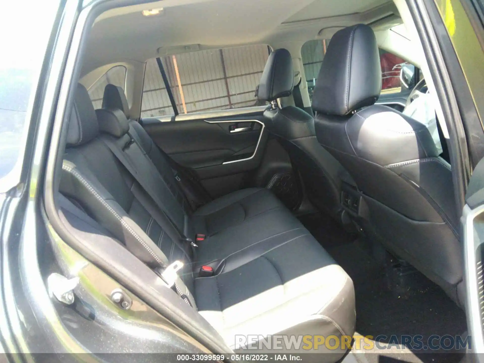 8 Фотография поврежденного автомобиля 2T3C1RFV1MC107658 TOYOTA RAV4 2021