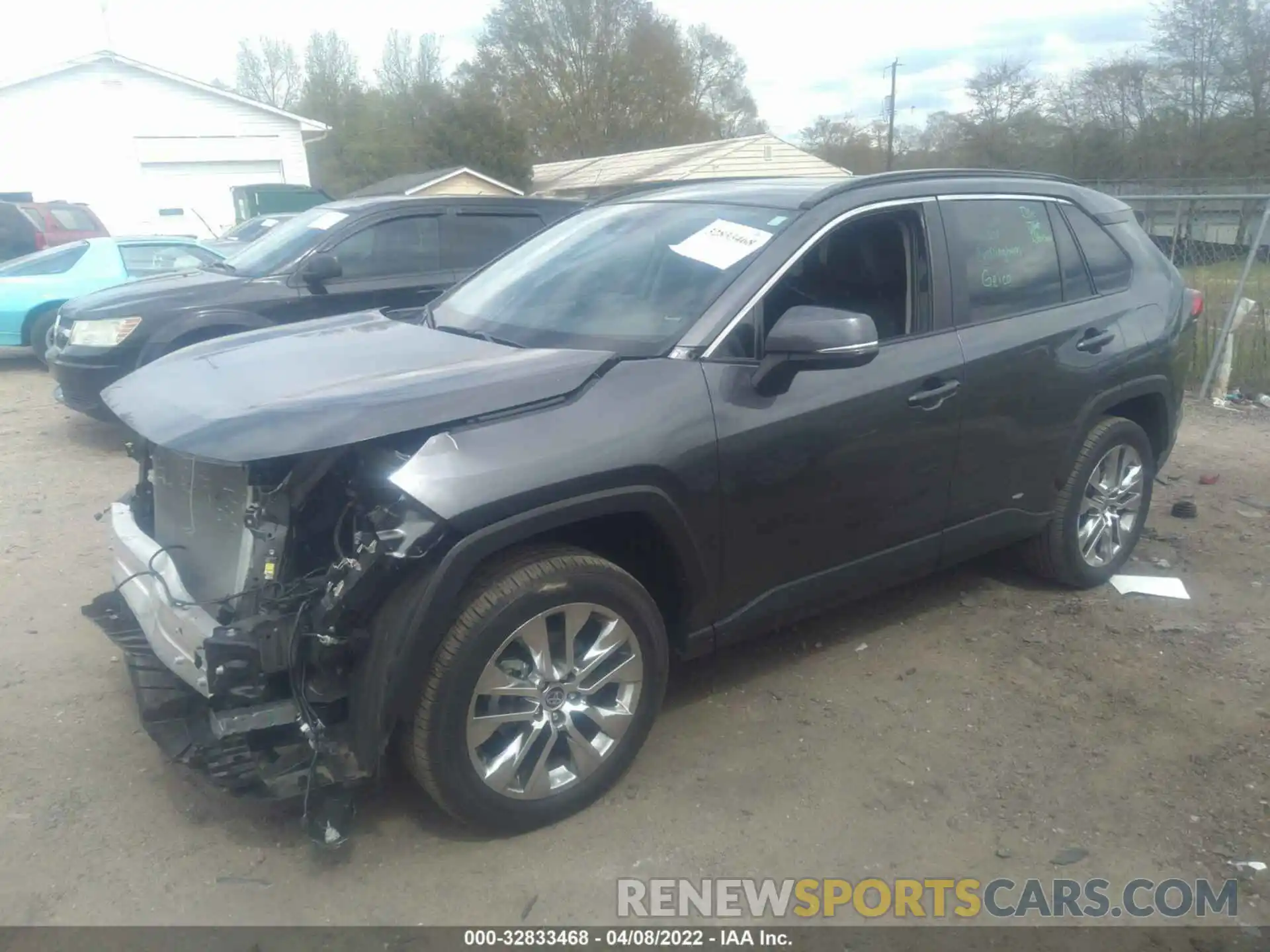 2 Photograph of a damaged car 2T3C1RFV1MC114870 TOYOTA RAV4 2021