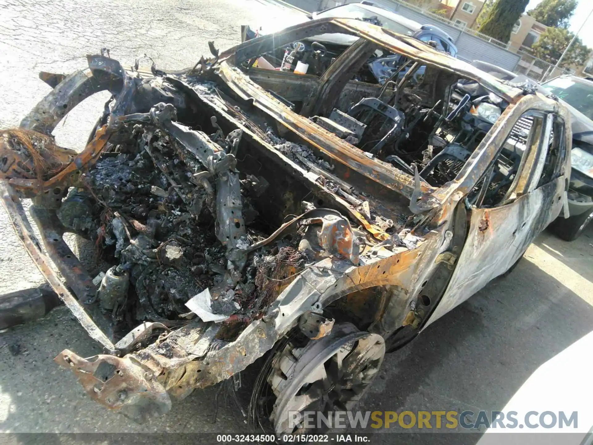 2 Photograph of a damaged car 2T3C1RFV1MC136416 TOYOTA RAV4 2021