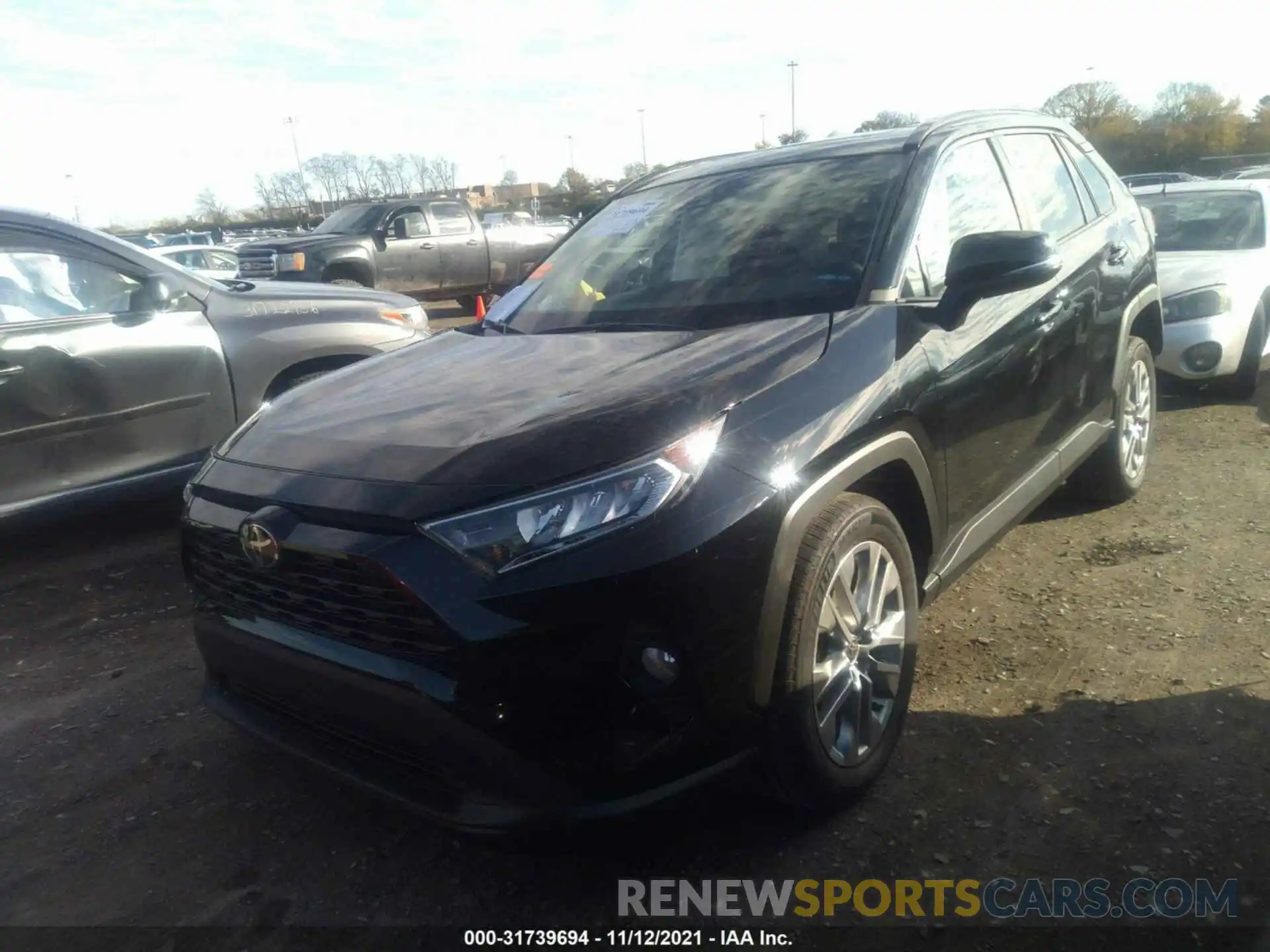 2 Фотография поврежденного автомобиля 2T3C1RFV1MC146606 TOYOTA RAV4 2021