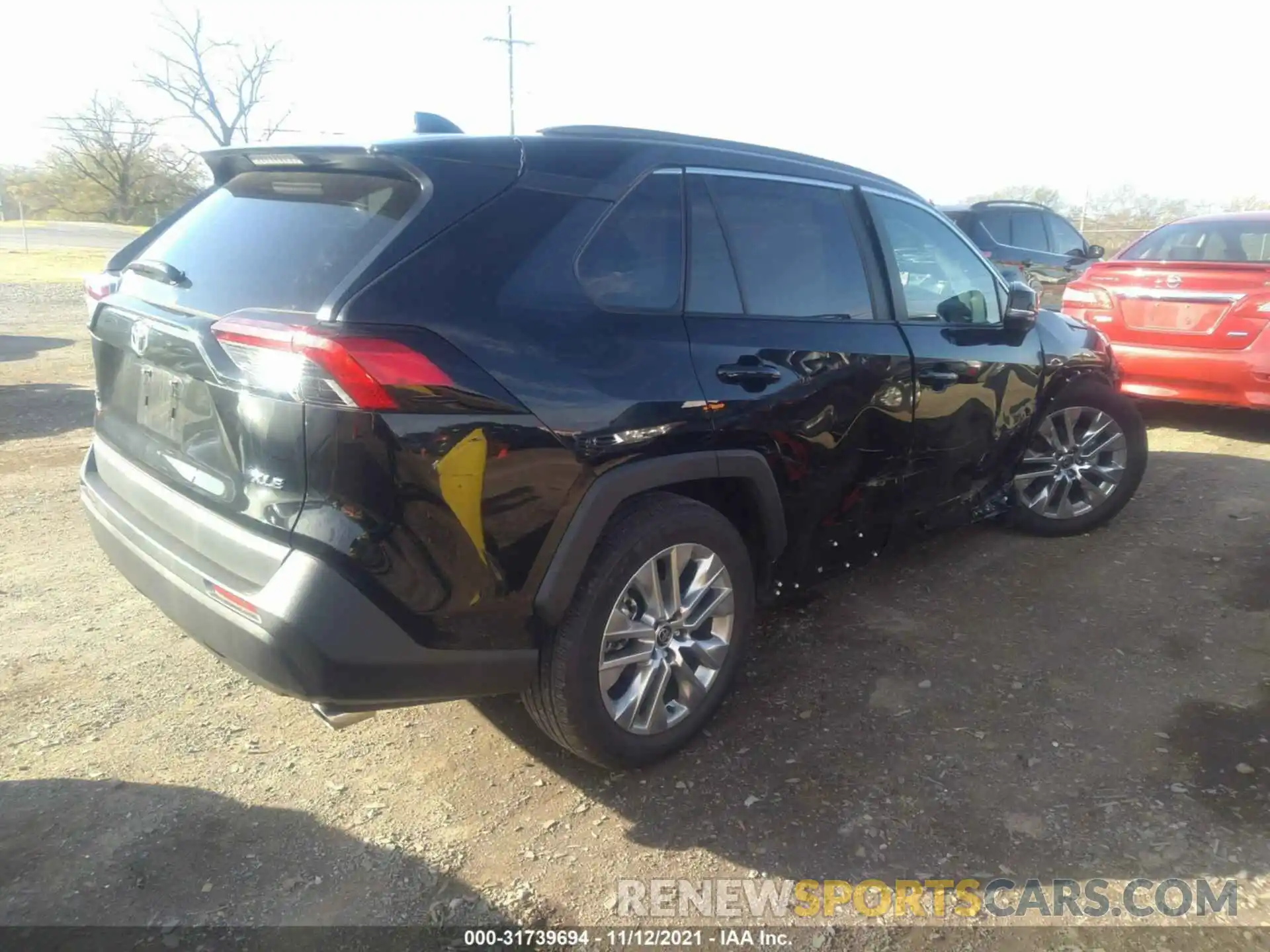 4 Photograph of a damaged car 2T3C1RFV1MC146606 TOYOTA RAV4 2021