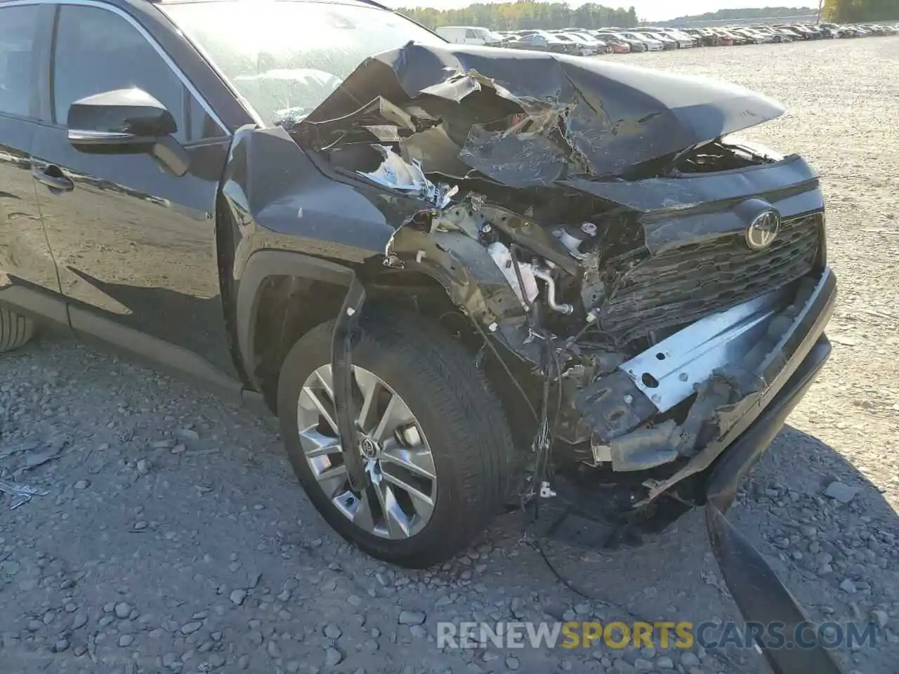 9 Photograph of a damaged car 2T3C1RFV1MC159761 TOYOTA RAV4 2021