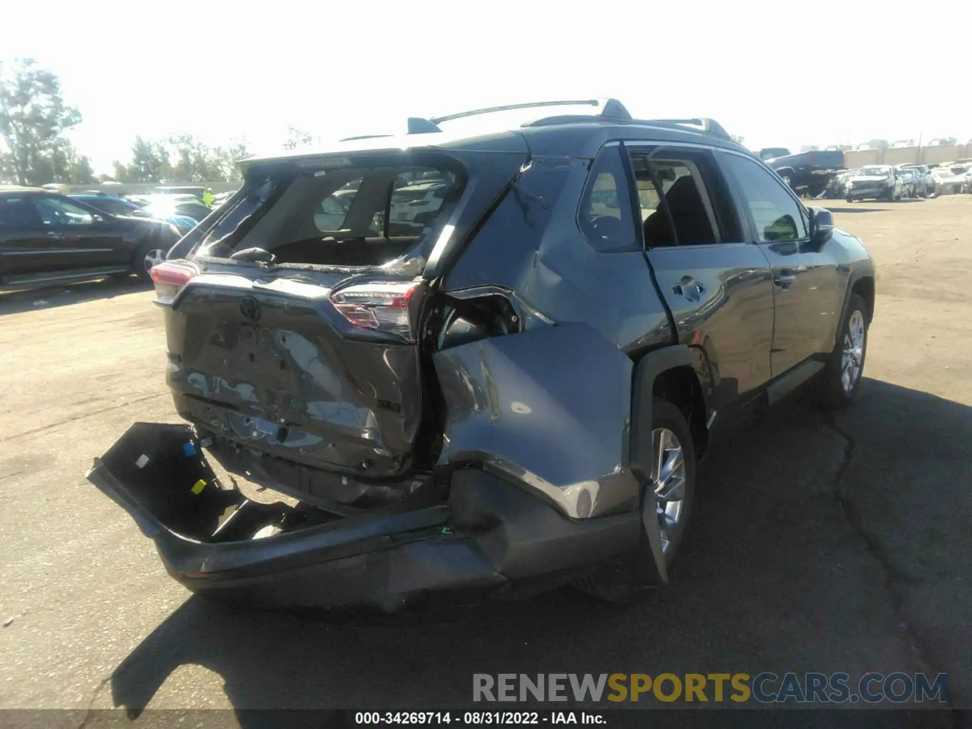 4 Photograph of a damaged car 2T3C1RFV1MC167827 TOYOTA RAV4 2021