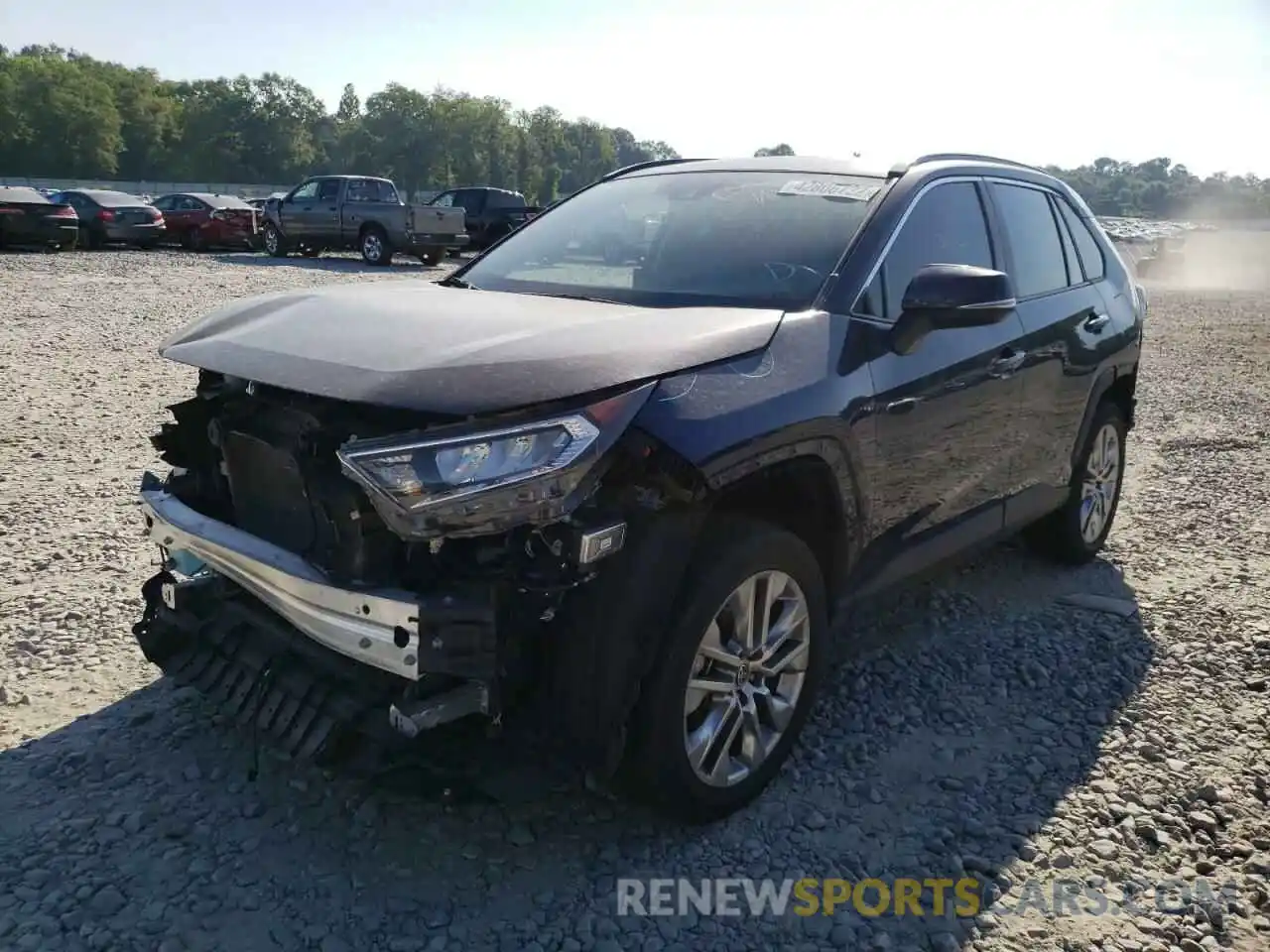 2 Photograph of a damaged car 2T3C1RFV1MW130520 TOYOTA RAV4 2021