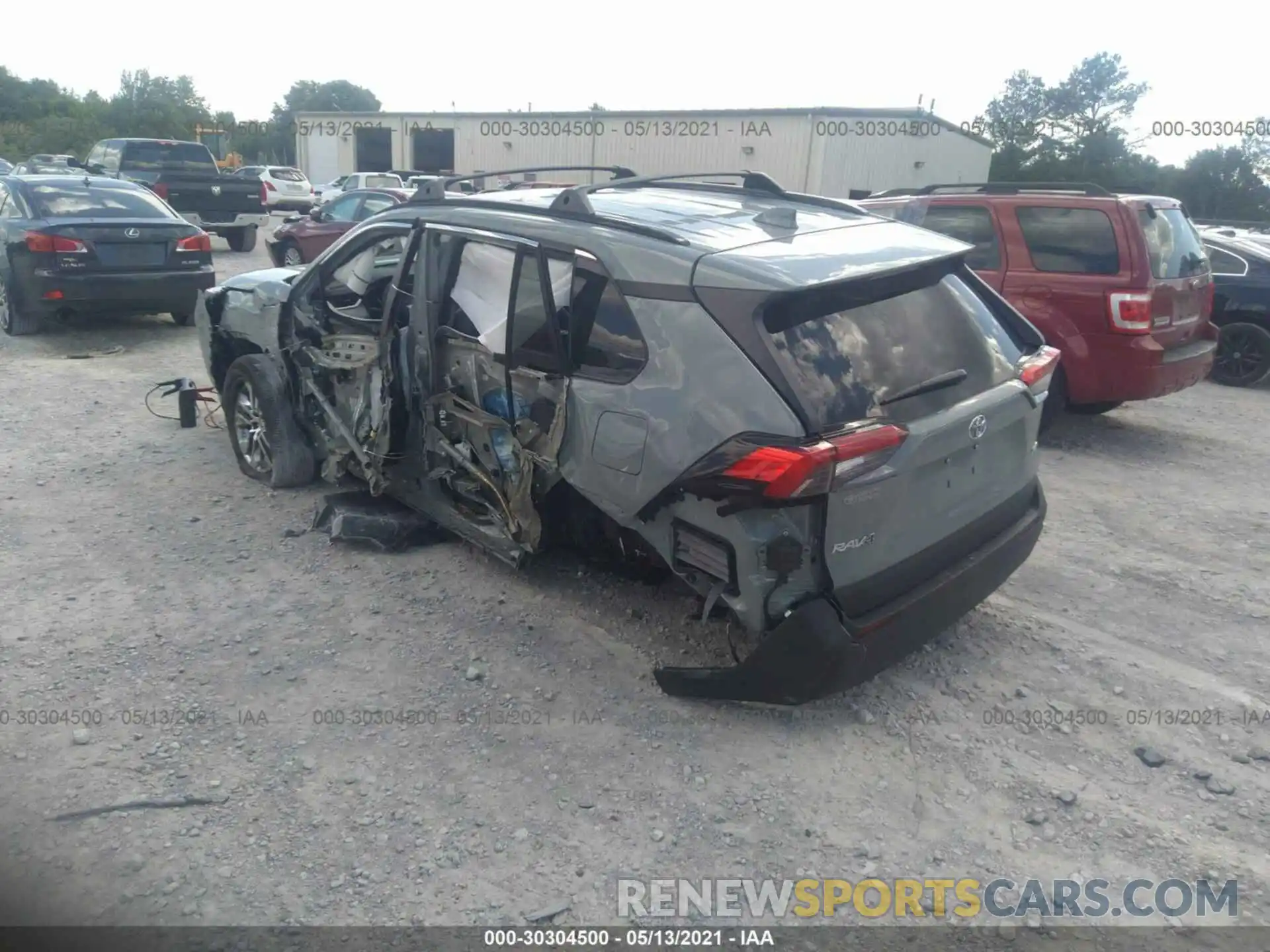 3 Photograph of a damaged car 2T3C1RFV1MW134213 TOYOTA RAV4 2021